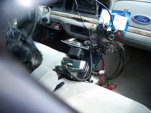 Interior View of Whackermobile